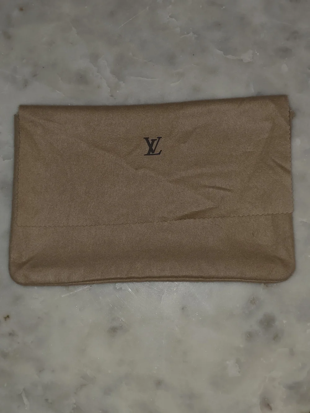 Louis Vuitton Light Brown Dust Bag Pouch- 11.6